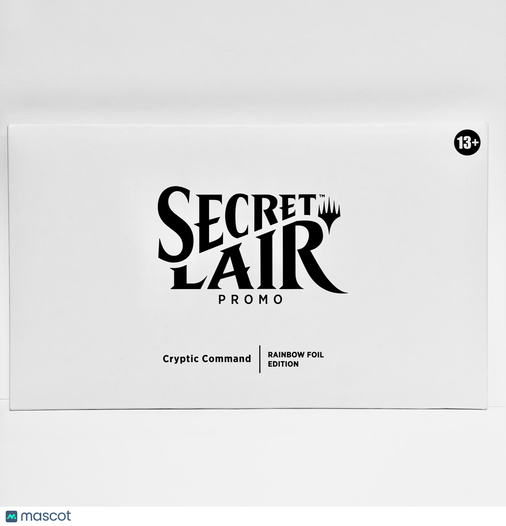 Magic:TG Secret Lair Secret Scare Superdrop Promo Cryptic Command (Rainbow Foil)