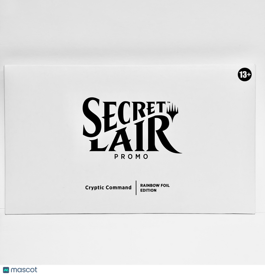 Magic:TG Secret Lair Secret Scare Superdrop Promo Cryptic Command (Rainbow Foil)