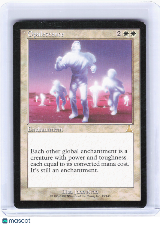 1999 Magic: The Gathering—Opalescence #13/143 Urza's Destiny (UDS)—Rare Non-Foil