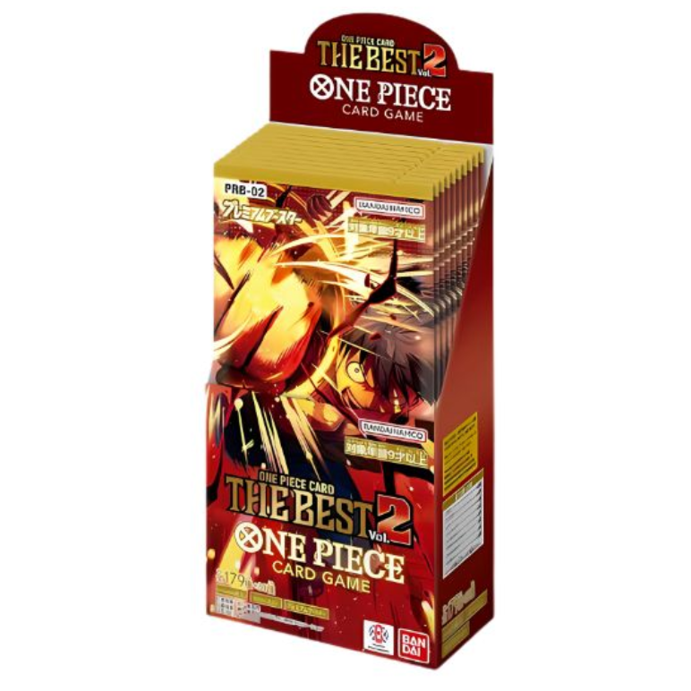 2025 One Piece The Best Vol.2 (PRB-02) Japanese Premium Booster Pack