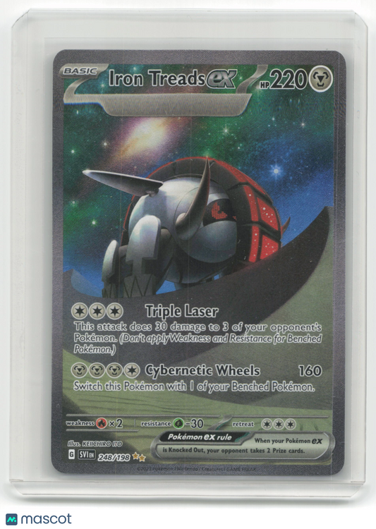 2023 Pokemon Iron Treads EX Scarlet & Violet #248/198