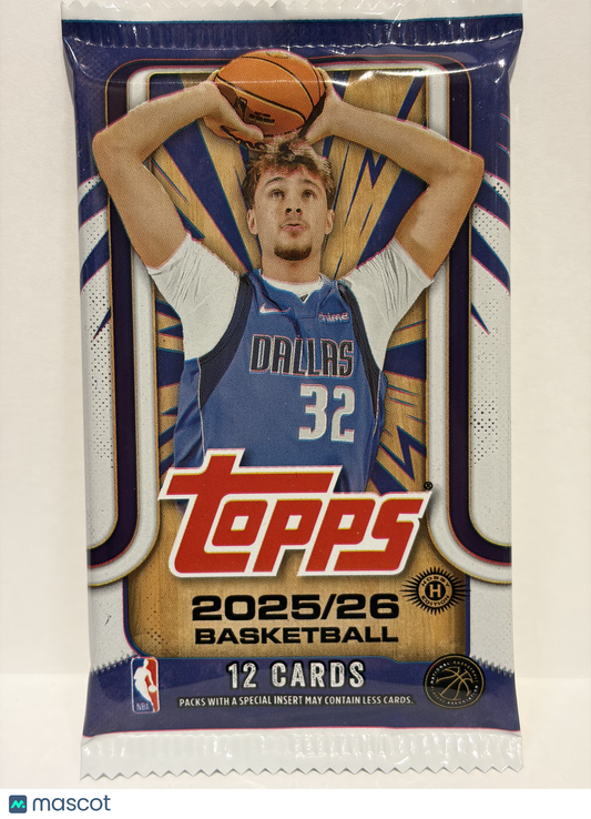 2025/26 Topps Basketball Hobby Pack - Papa Joey's Collectibles