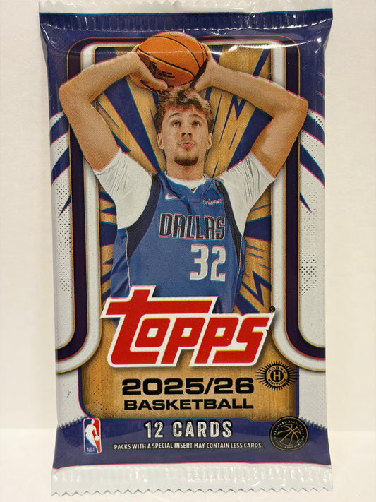 2025/26 Topps Basketball Hobby Pack