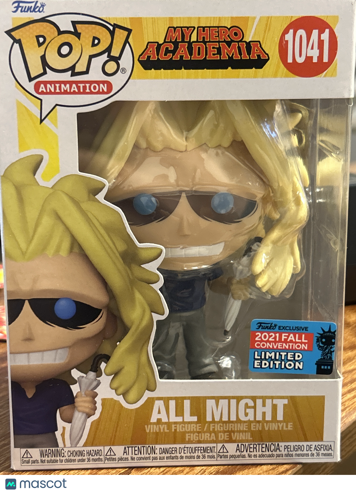 FunkoMy Hero Academia All Might # Exclusive Funko Exclusive