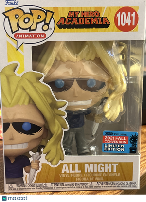 FunkoMy Hero Academia All Might # Exclusive Funko Exclusive