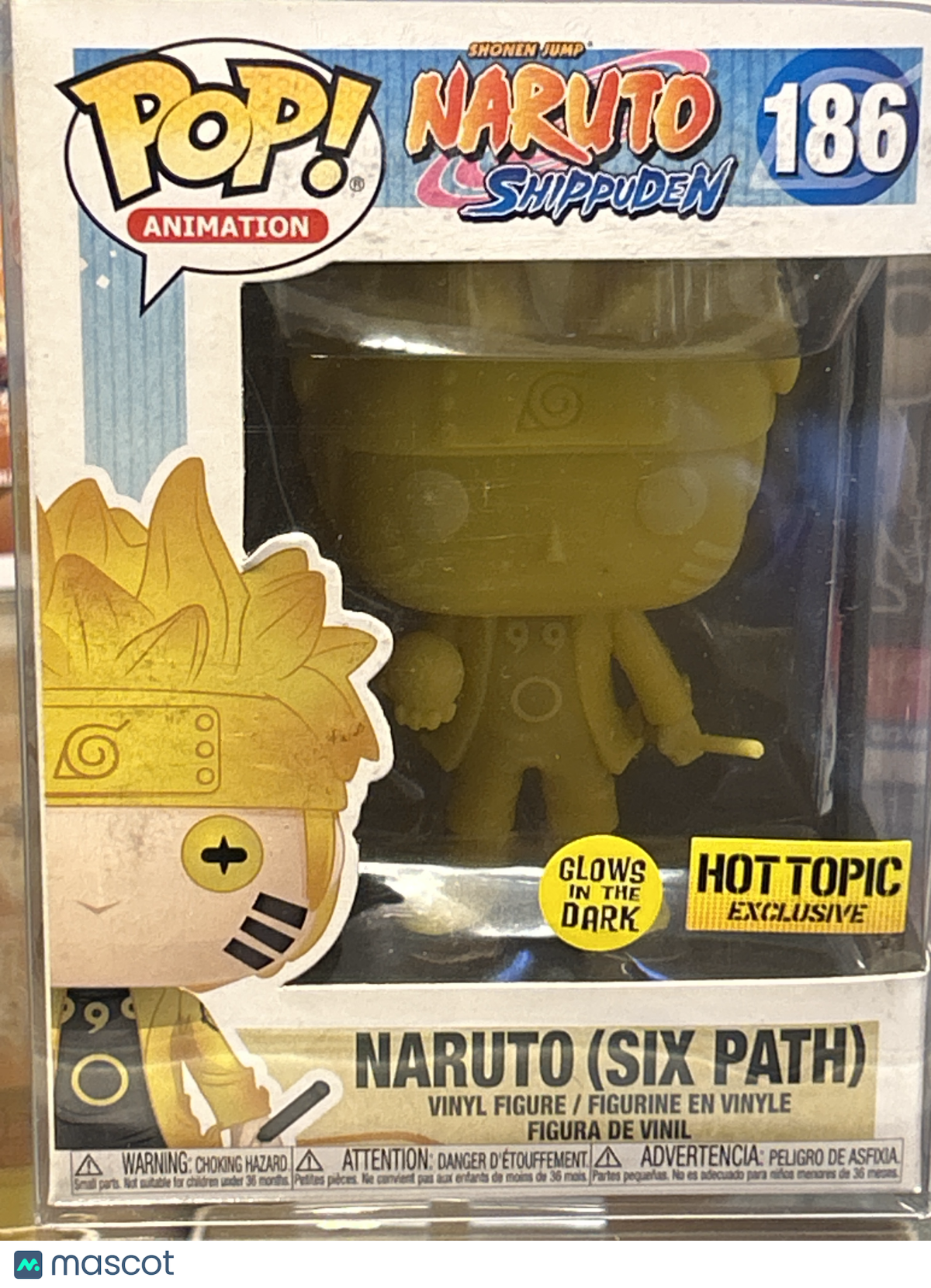 FunkoNaruto Shippuden Naruto (Six Path) # Very Good Hot Topic