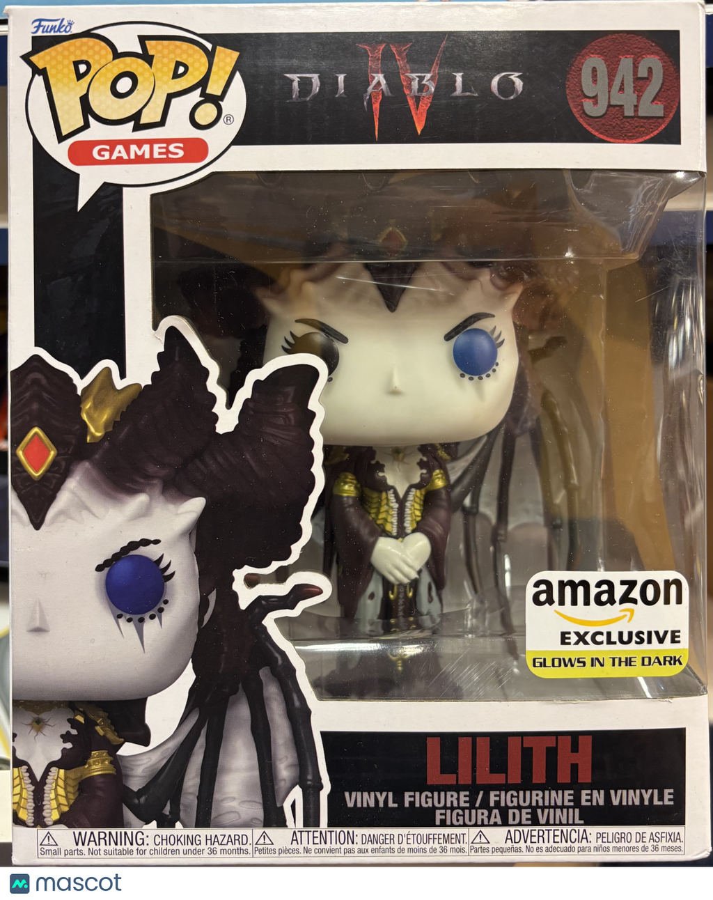 POP! Games—Diablo IV—Lilith #942—(Amazon Exclusive)
