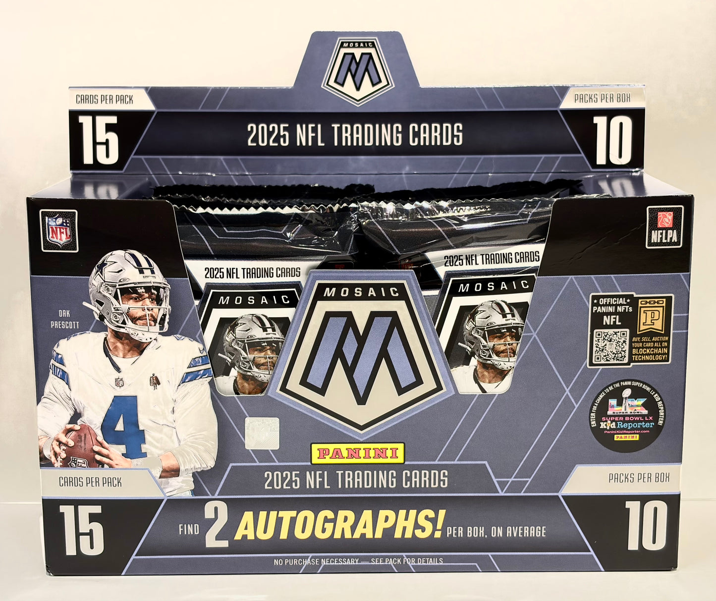 2025 Panini Mosaic Football Hobby Pack