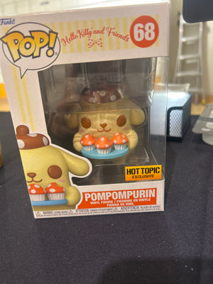 POP! Hello Kitty & Friends 68 Pompompurin Hot Topic Exclusive