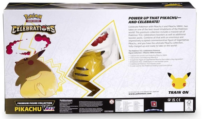 2021 Pokemon Sword & Shield Pikachu VMAX Premium Figure Collection Box