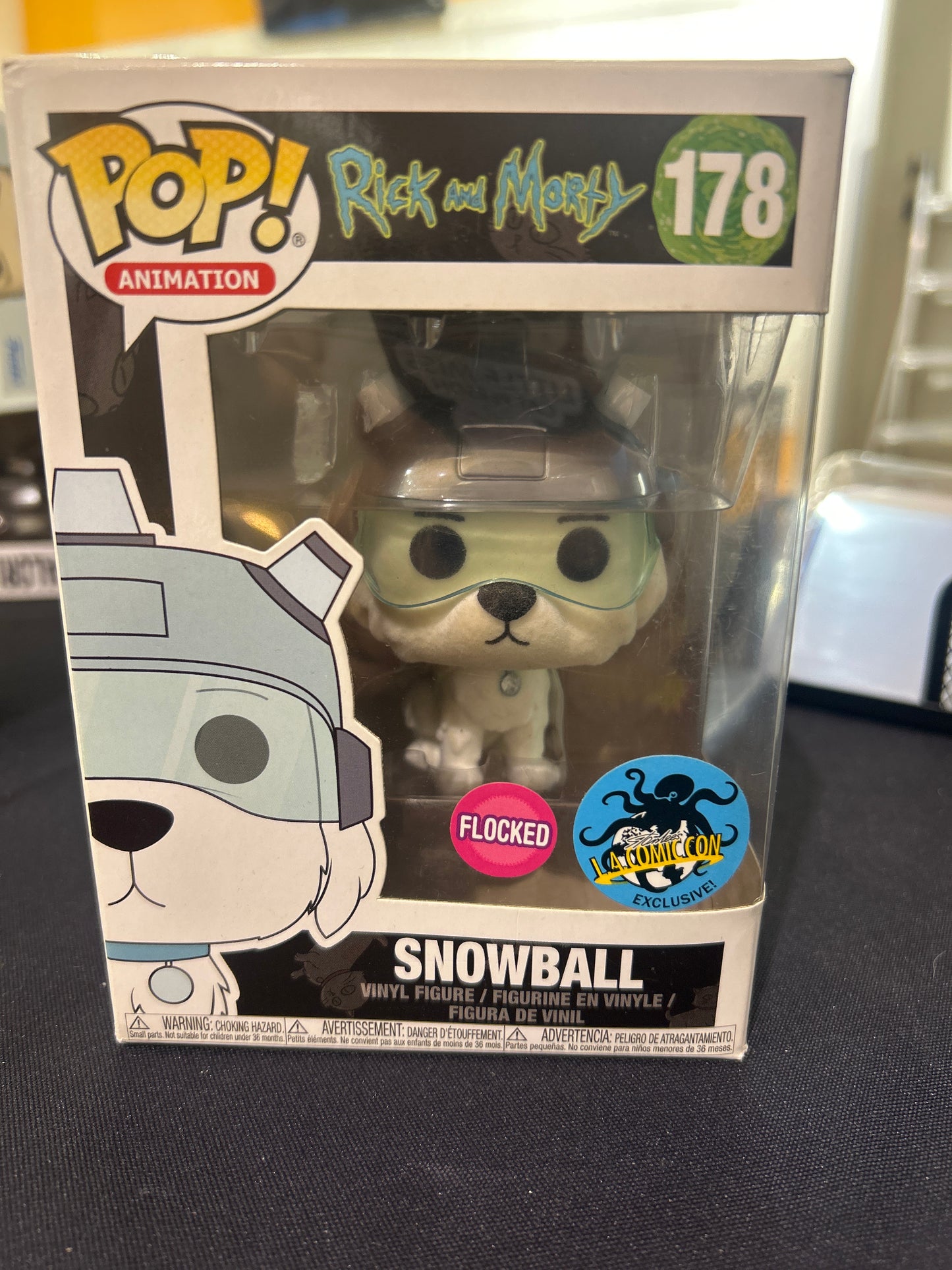 POP! Animation Rick & Morty 178 Snowball L.A Comic Con Exclusive