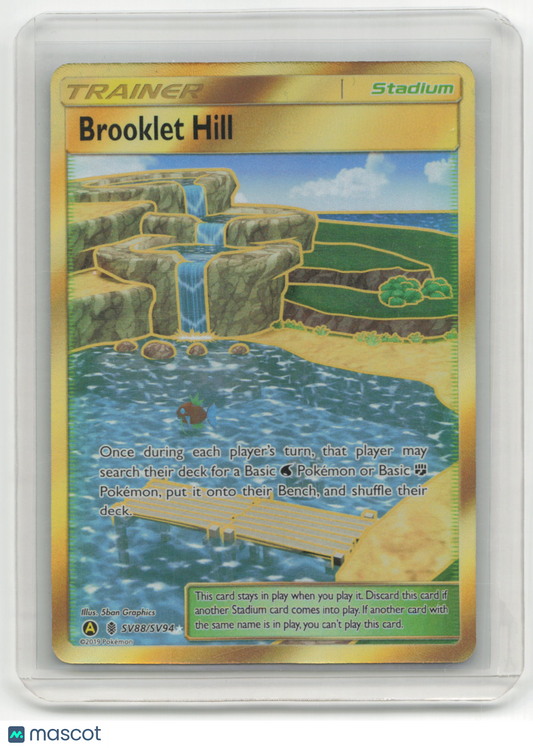 2019 Pokemon Brooklet Hill Hidden Fates #SV88/SV94