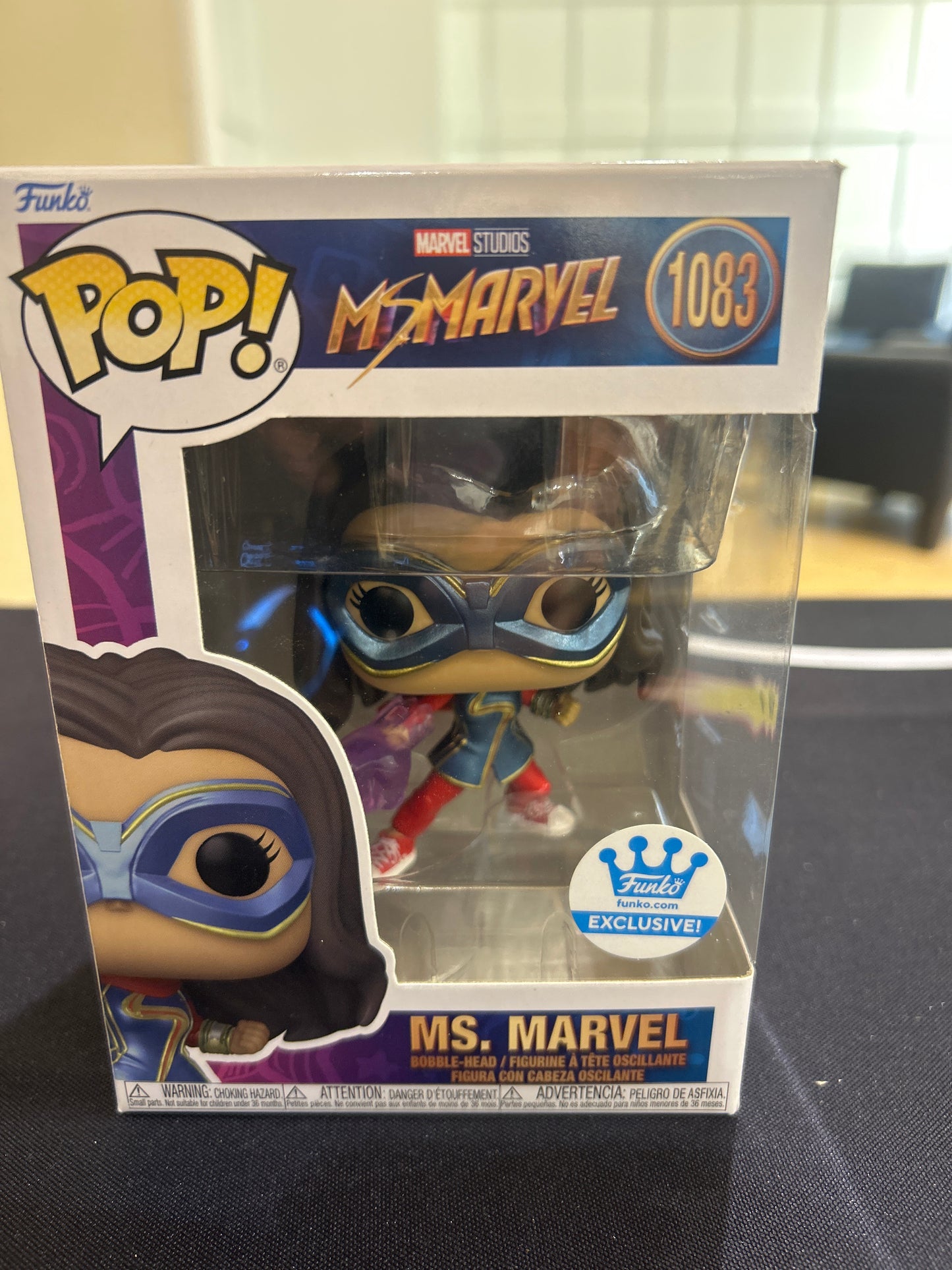 POP! Ms. Marvel 1083 Funko exclusive