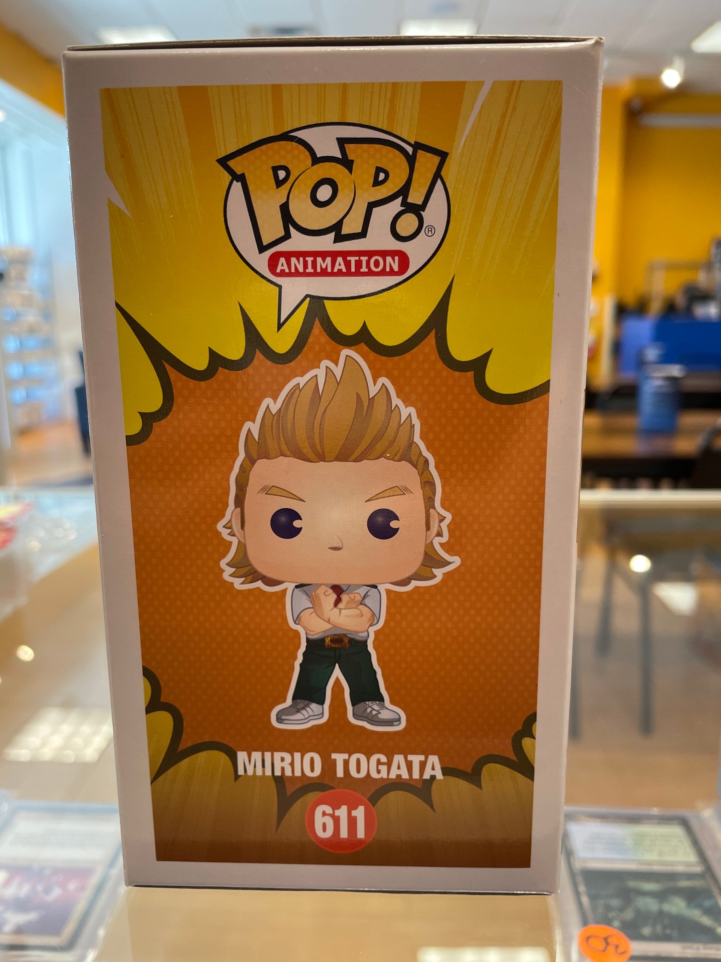 Funko My Hero Academia Mirio Togata #611 (VG) Chalice Collectibles Exclusive