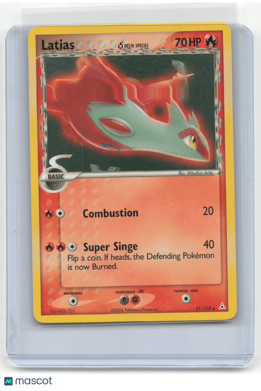 2006 Pokemon Latias EX Holon Phantoms #21/110 Basic - Papa Joey's Collectibles