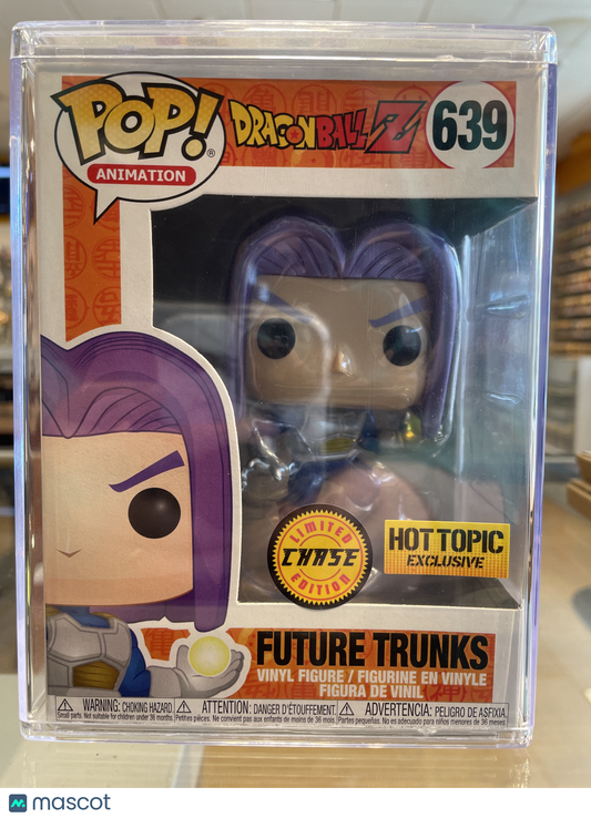 Funko DBZ Future Trunks #639 (VG) Hot Topic Exclusive, Limited Chase, Metallic
