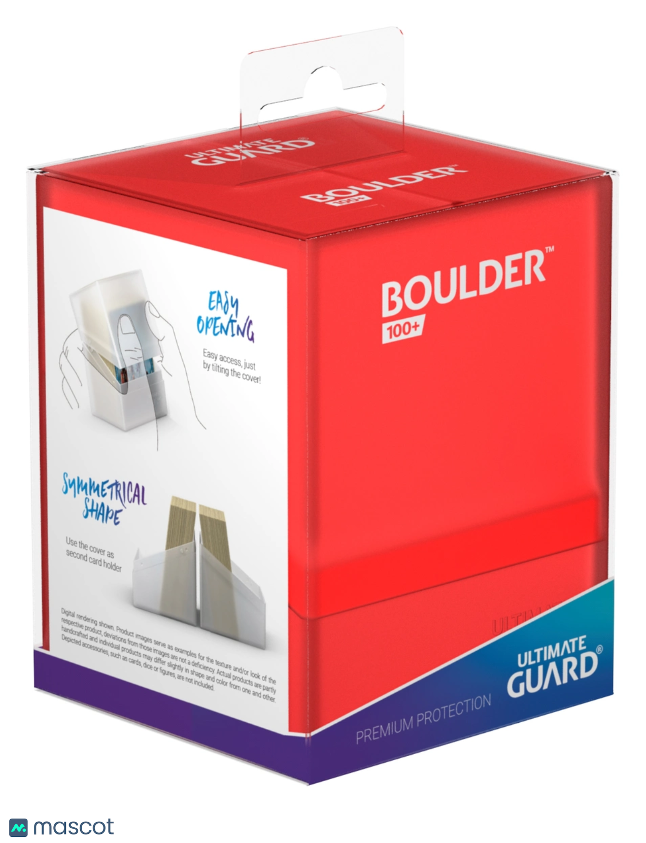 Ultimate Guard Ruby Boulder 100+ Deck Box