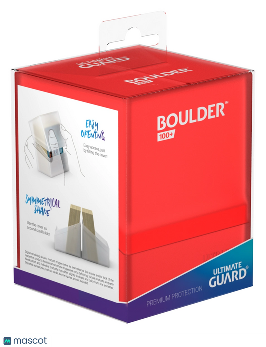 Ultimate Guard Ruby Boulder 100+ Deck Box