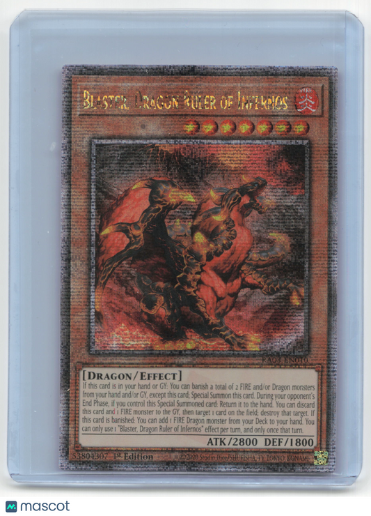 2024 Yu-Gi-Oh! Blaster, Dragon Ruler of Infernos QC Bonanza #RA03-EN010 QCR