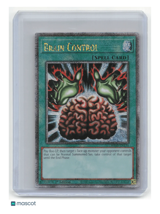 2024 Yu-Gi-Oh! Brain Control QCR Bonanza #RA03-EN154 QCR - Papa Joey's Collectibles