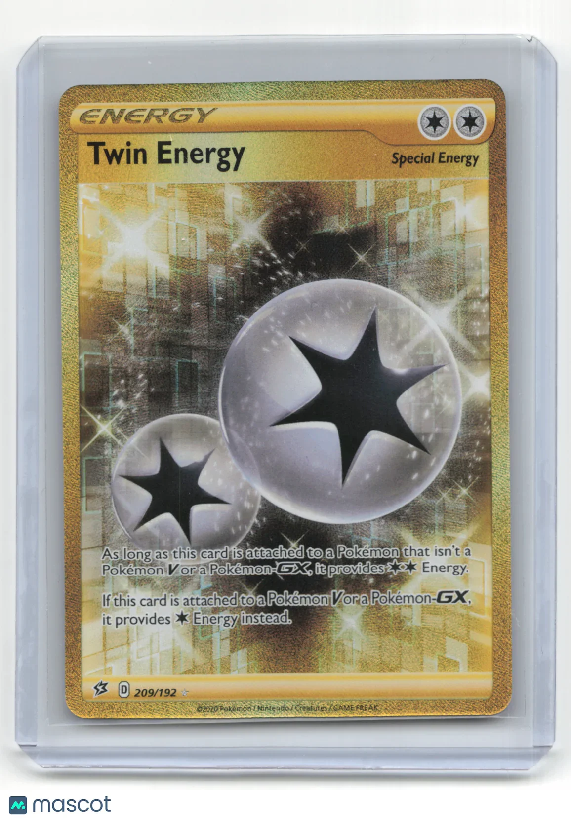 2021 Pokemon Twin Energy Rebel Clash #209/192 - Papa Joey's Collectibles