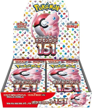 Pokémon TCG: Scarlet & Violet—Pokémon Card 151 Japanese Booster Box