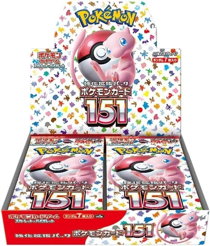 Pokémon TCG: Scarlet & Violet—Pokémon Card 151 Japanese Booster Box