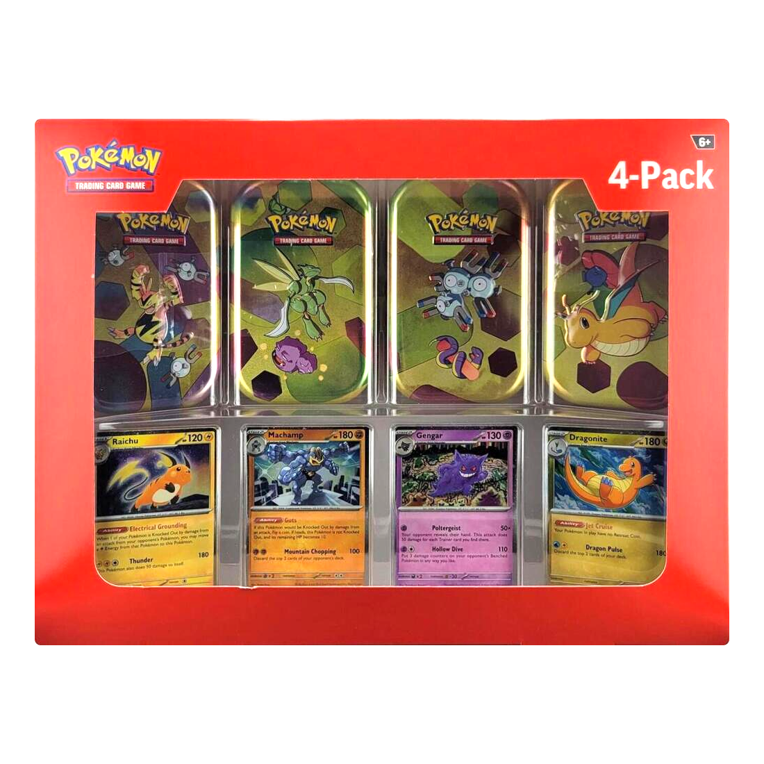 2025 Pokemon TCG: Scarlet & Violet 151 - Mini Tin 4-Pack Bundle