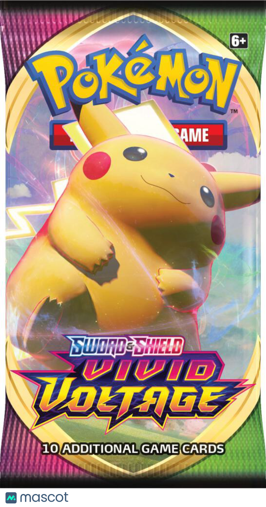 2020 Pokemon Sword & Shield Vivid Voltage Booster Pack