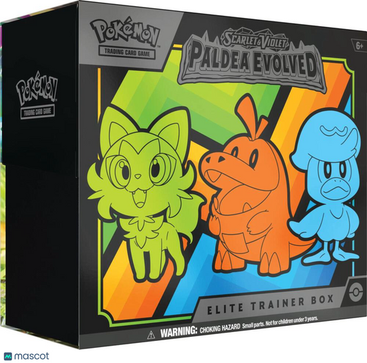2023 Pokemon Scarlet & Violet Paldea Evolved Elite Trainer Box - Papa Joey's Collectibles