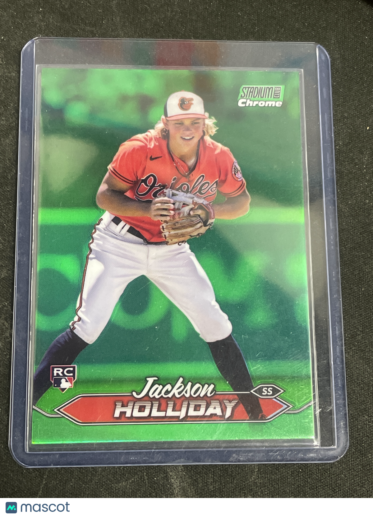 2024 Topps Stadium Club Baseball Jackson Holliday Green #211