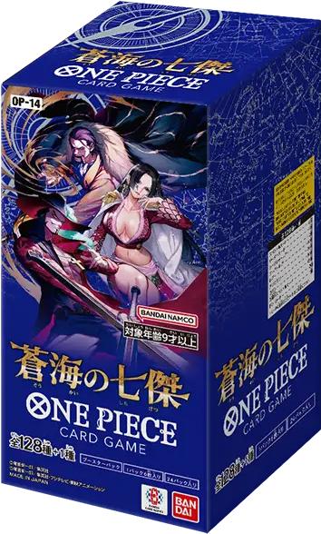 One Piece Card Game: The Azure Sea's Seven (OP-14) Japanese Booster Box