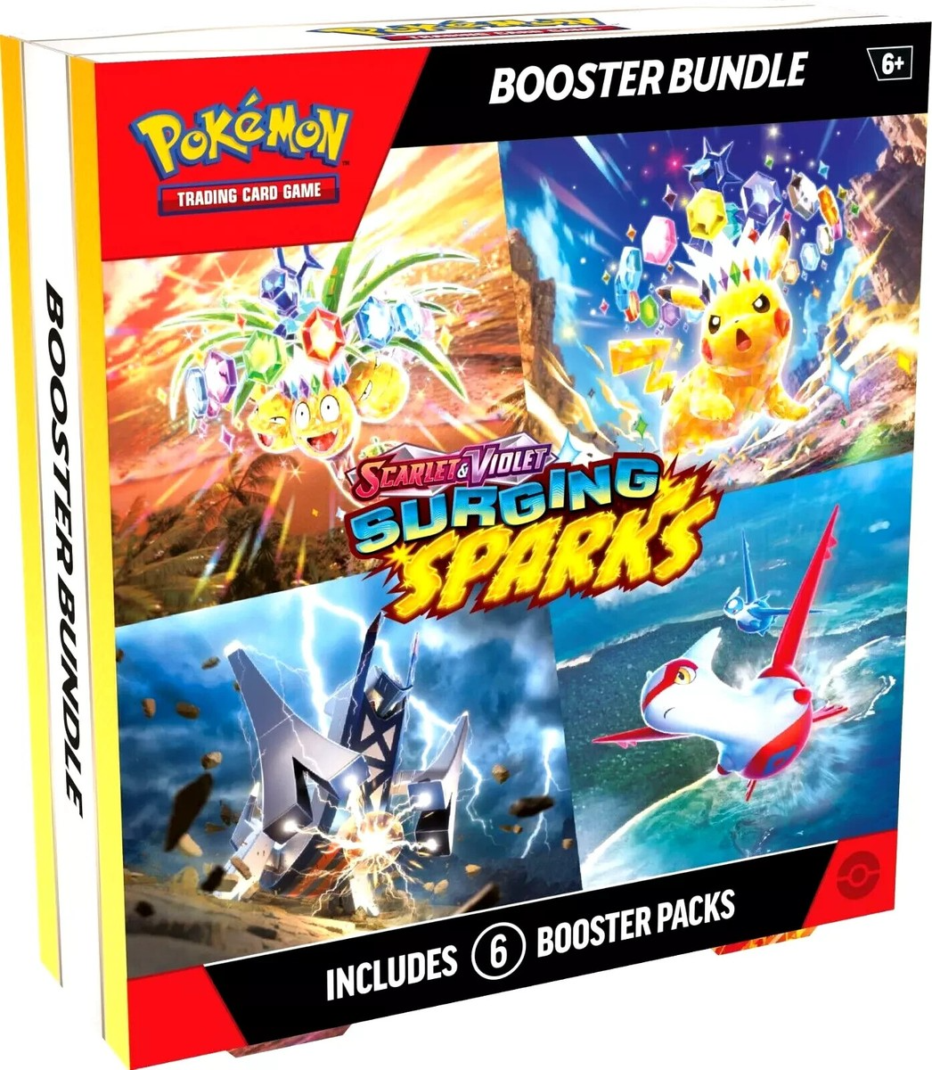 2024 Pokemon Scarlet & Violet Surging Sparks Booster Bundle
