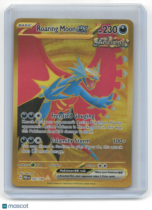 2023 Pokemon TCG Roaring Moon EX Paradox Rift #262/182