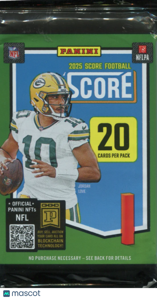 2025 Panini Score FootBall Hobby Jumbo Pack