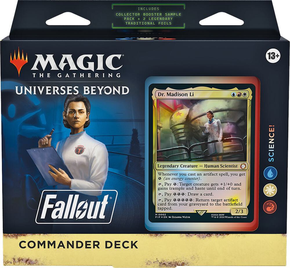 Magic The Gathering Science! (Fallout) Commander Deck