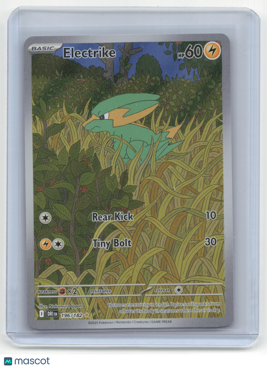 2025 Pokemon TCG Electrike Destined Rivals #196/182