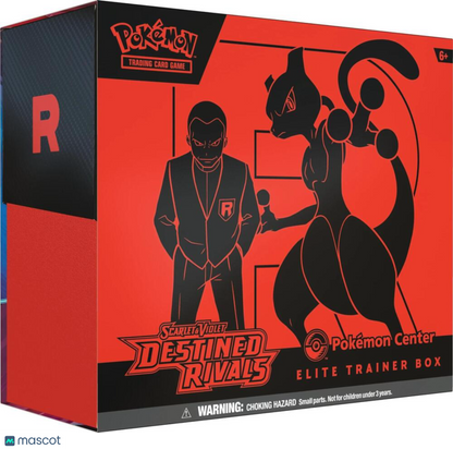 2025 Pokemon Scarlet & Violet Destined Rivals Pokemon Center Elite Trainer Box