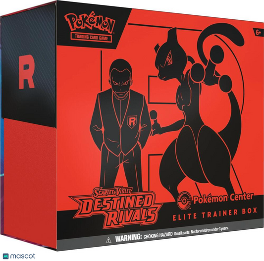 2025 Pokemon Scarlet & Violet Destined Rivals Pokemon Center Elite Trainer Box
