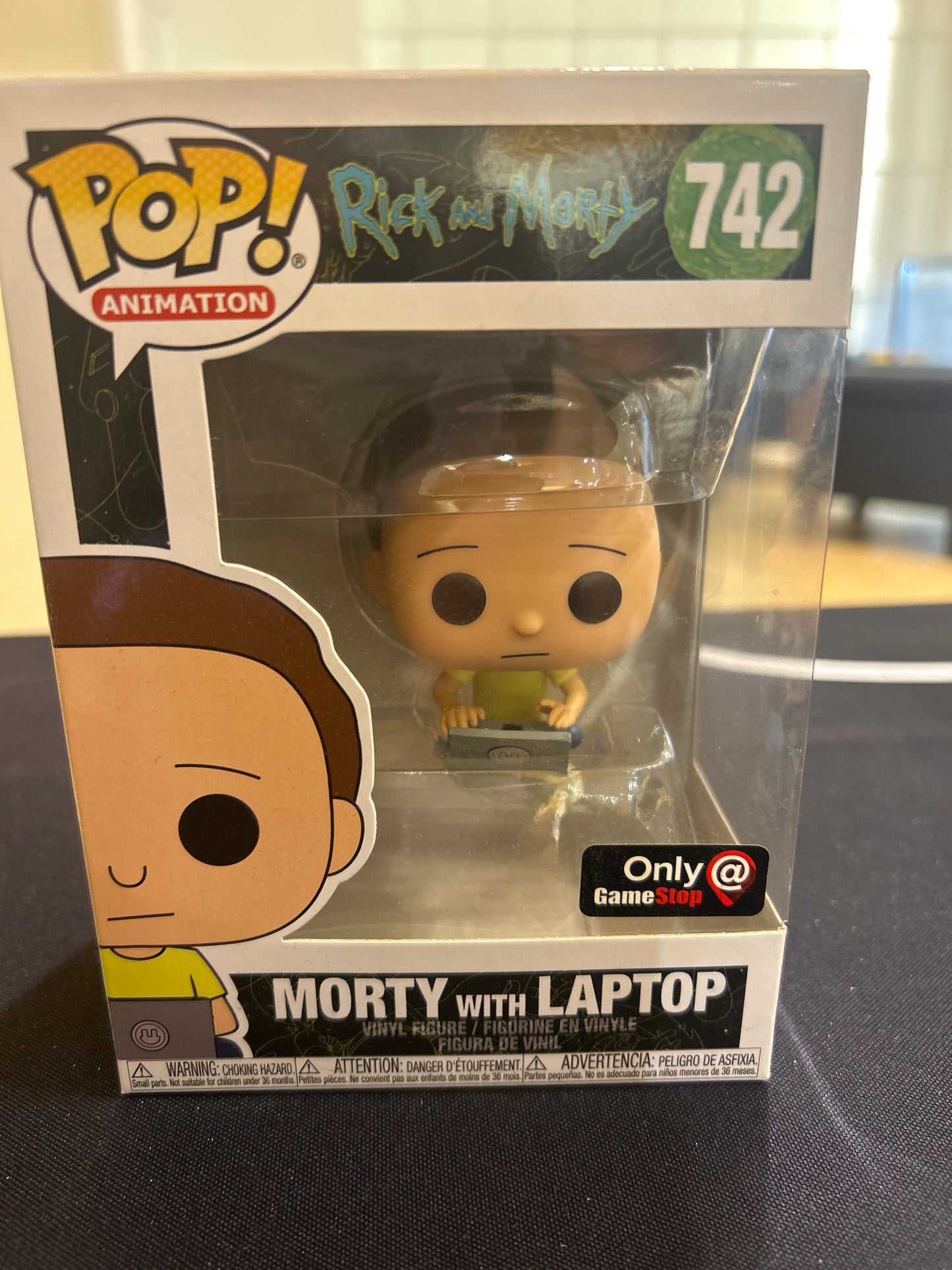 POP! Animation RICK & MORTY 742 MORTY with LAPTOP