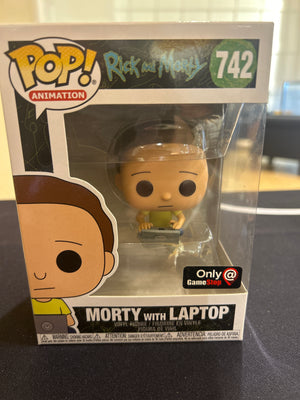 POP! Animation RICK & MORTY 742 MORTY with LAPTOP