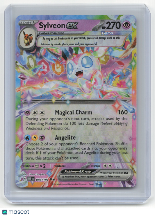 2016 Pokemon TCG Sylveon ex Surging Sparks #086/191