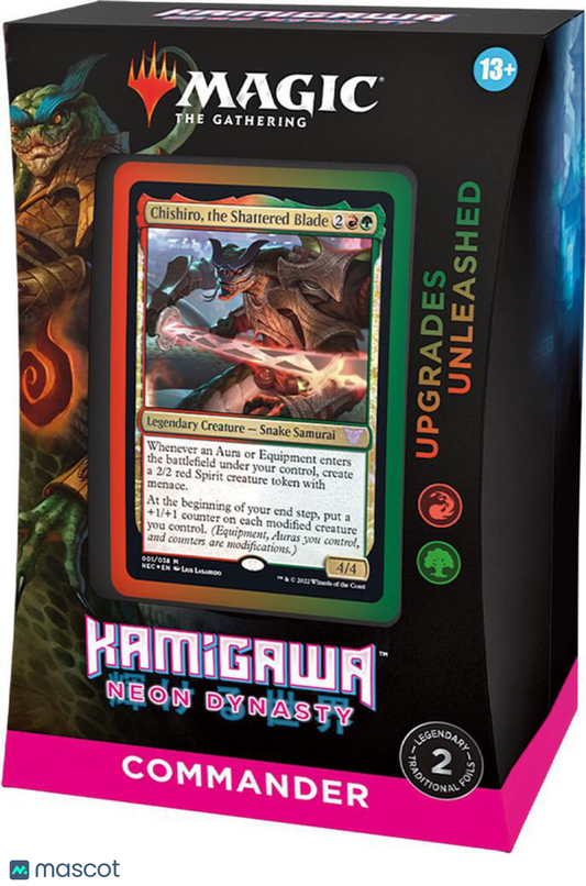 Magic: The Gathering Kamigawa: Neon Dynasty (Upgrades Unleashed) Commander Deck