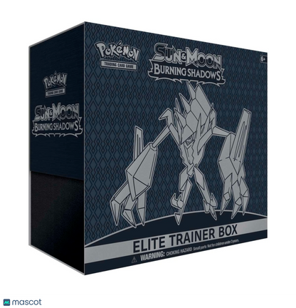 2017 Pokemon Sun & Moon Burning Shadows Elite Trainer Box