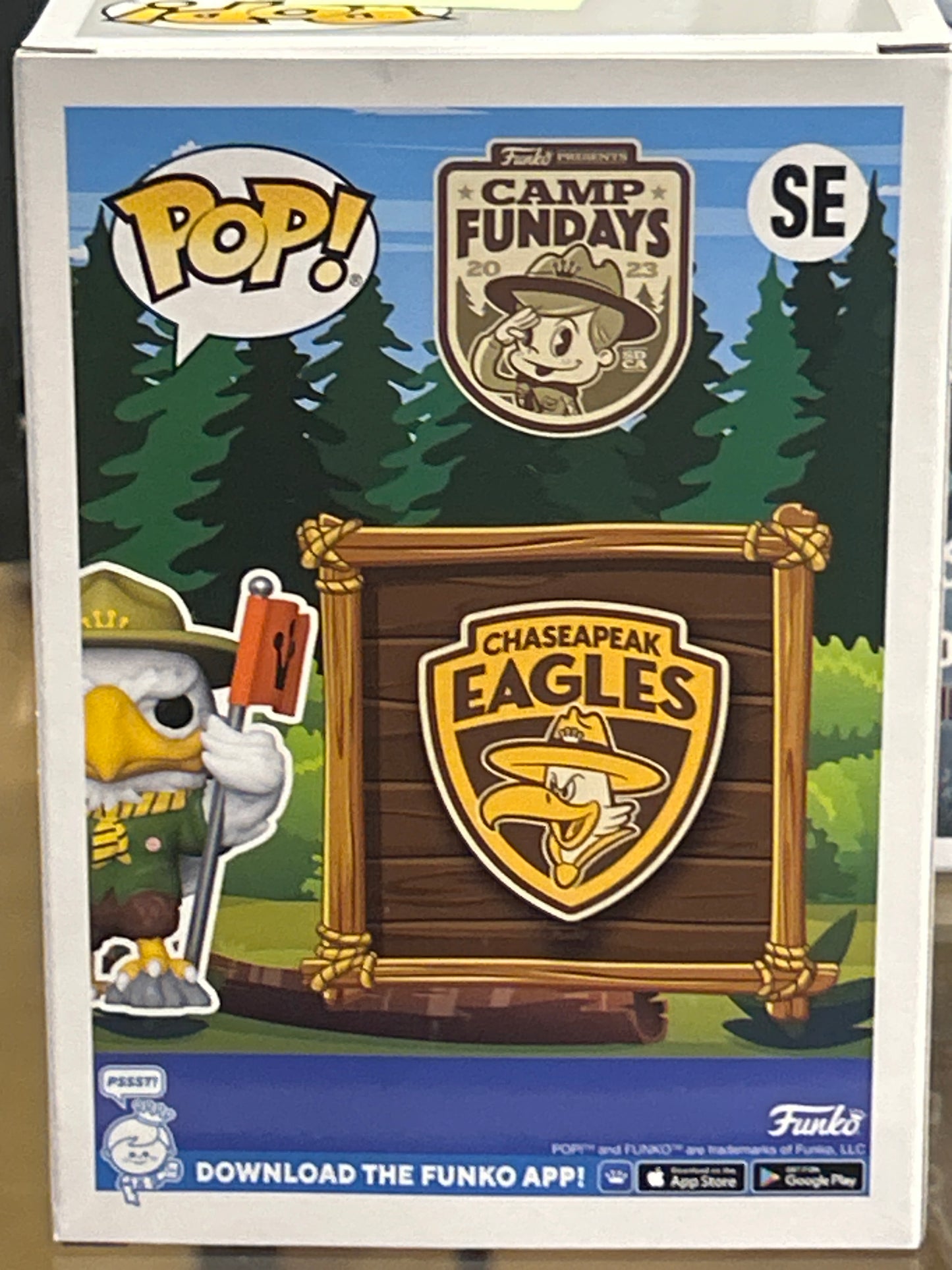 Funko Chaseapeak Eagles Very Good Camp Fundays