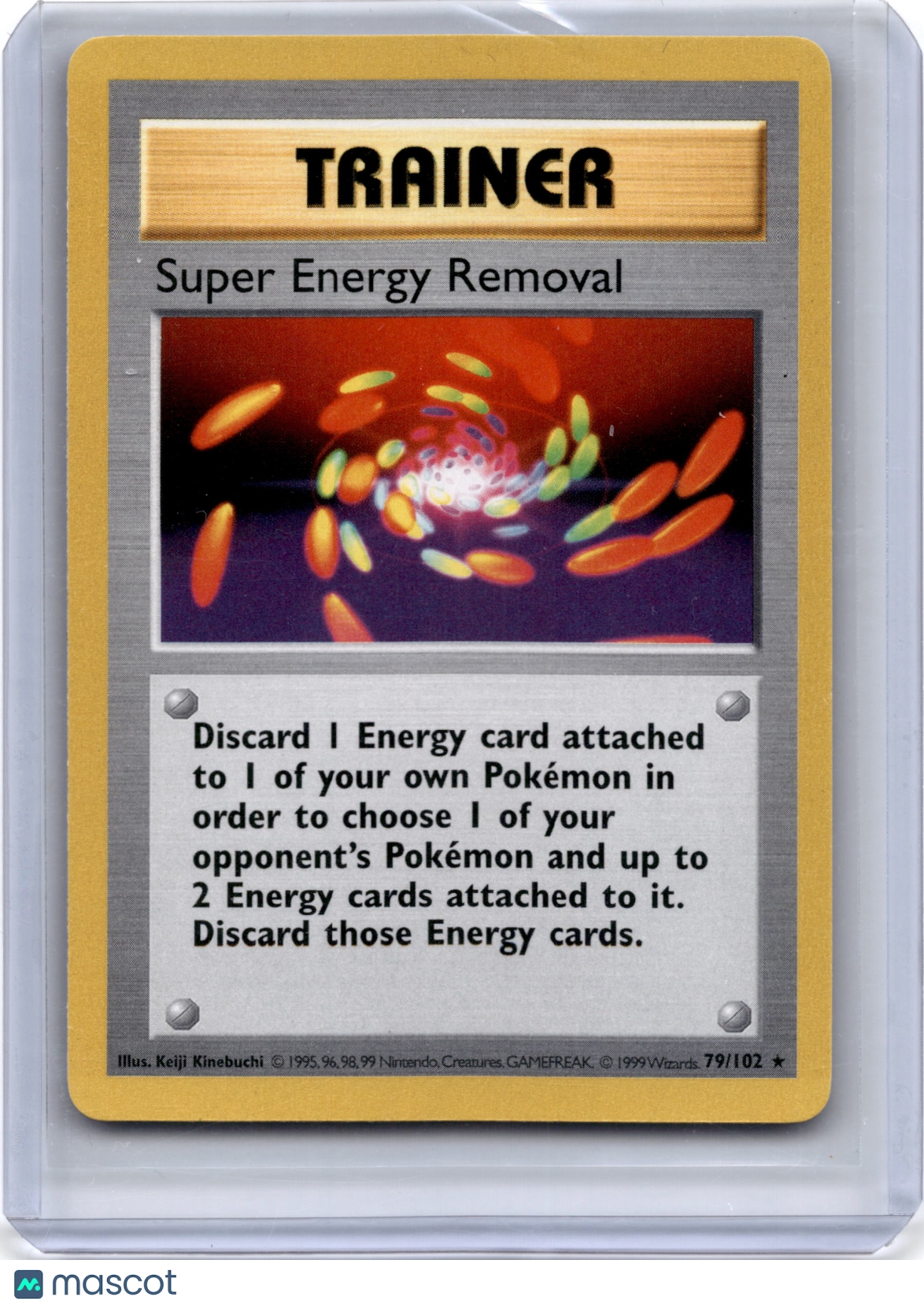 1999 Pokemon Super Energy Removal Base Set #79/102 Light Played Shadowless - Papa Joey's Collectibles