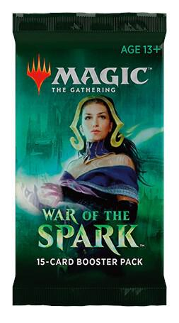 2019 Magic: The Gathering—War of the Spark Booster Pack