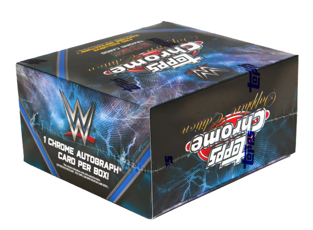 2025 Topps Chrome WWE Sapphire Edition Hobby Box - Papa Joey's Collectibles