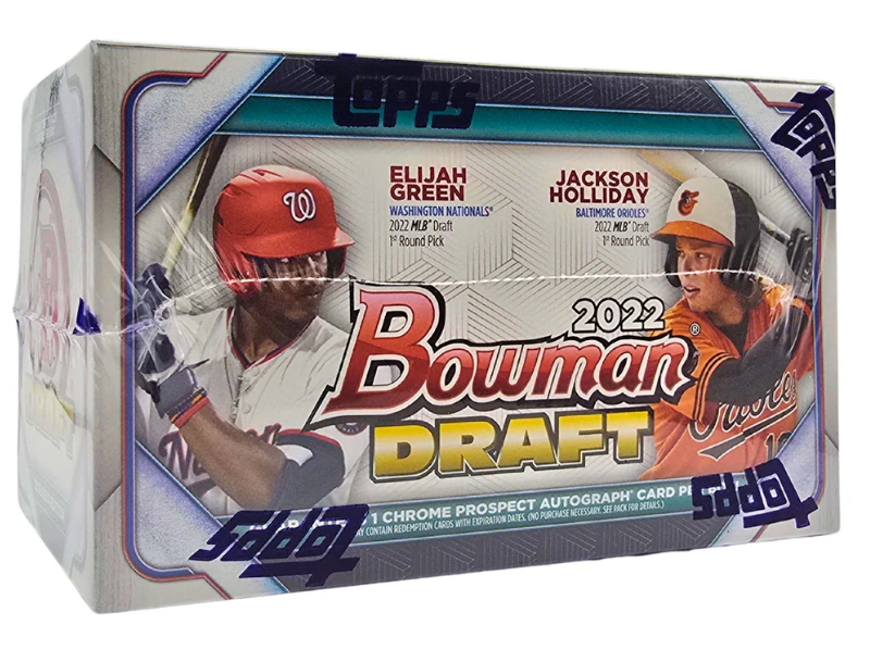 2022 Topps Bowman Draft Baseball Asian Edition Hobby Box