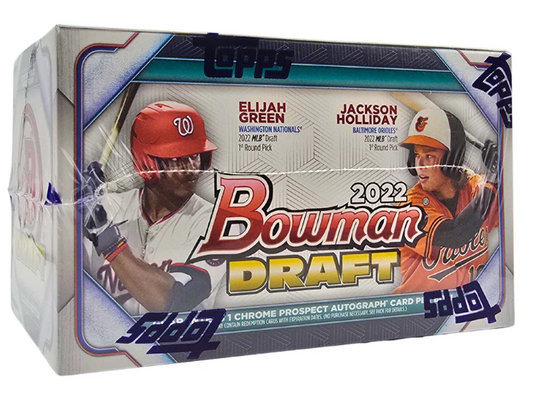 2022 Topps Bowman Draft Baseball Asian Edition Box